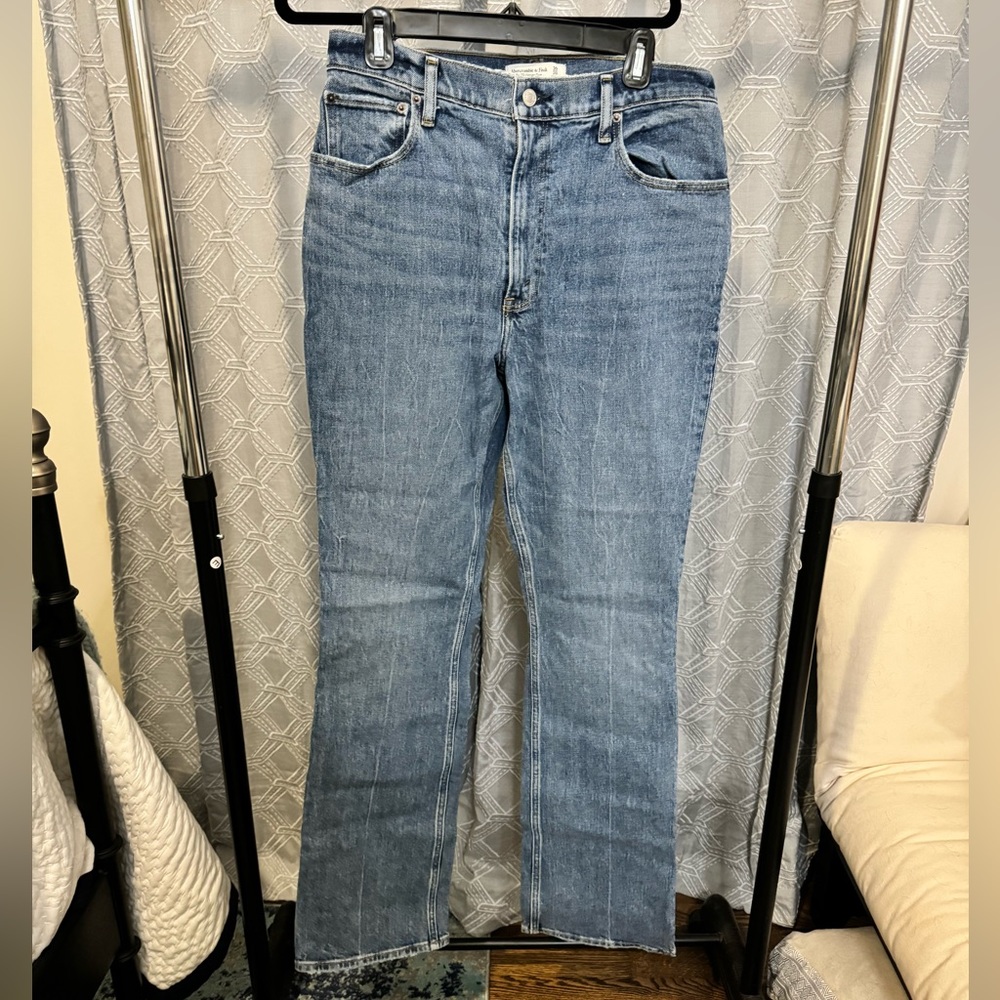Abercrombie & Fitch 70s Vintage Flare Jeans size 30 Long
